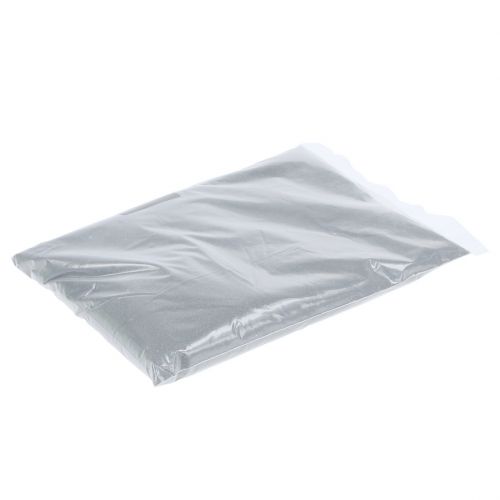 Floristik24 Gekleurd zand 0,5 mm zilver 2 kg