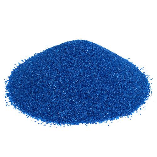 Floristik24 Gekleurd zand 0,5 mm donkerblauw 2 kg