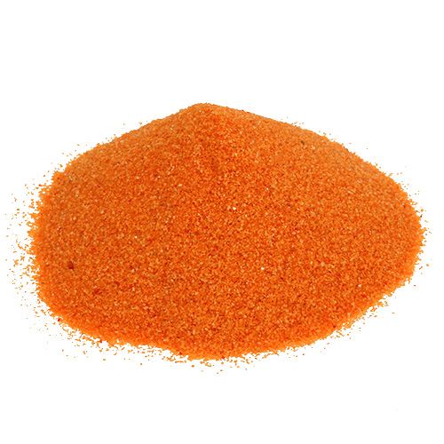 Floristik24 Kleur zand 0.1mm - 0.5mm Oranje 2kg