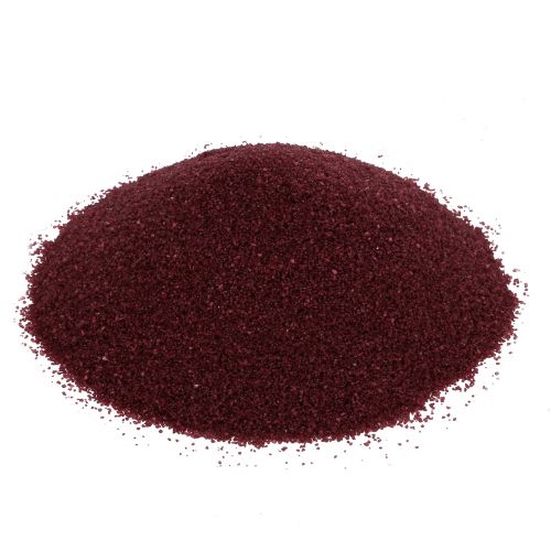 Artikel Gekleurd zand 0,5 mm bordeaux 2kg