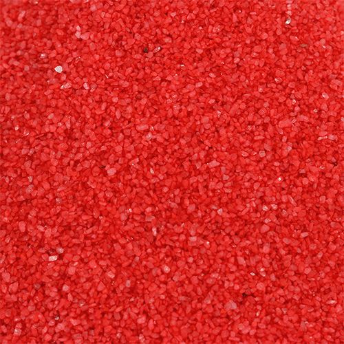 Floristik24 Kleur zand 0.5mm rood 2kg
