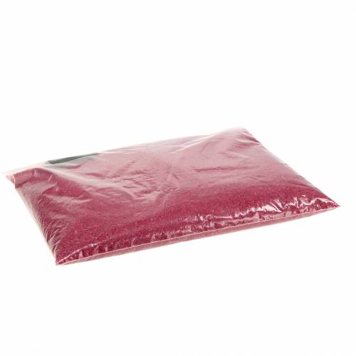 Floristik24 Kleur zand 0,5 mm fuchsia 2kg