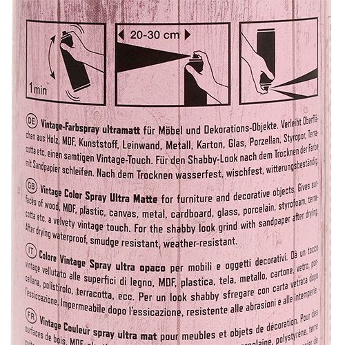 Floristik24 Kleurspray Vintage Roze 400ml