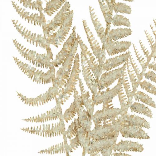 Artikel Deco kunstplant varen goud, glitter kerstdecoratie 74cm