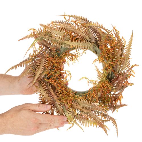 Kunstmatige varenkrans voor tafel en deur, 35 cm | Floristik24.nl