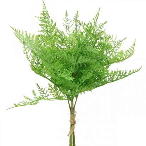 Decoratieve kunstvaren groene kunstvaren H40cm bundel à 4 stuks