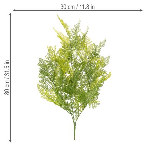 Artikel Kunstmatige hangplant in de vorm van een varen, een decoratieve blikvanger voor interieurs, moderne accenten, 80 cm