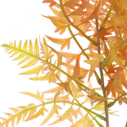 Floristik24 Varen kunstvaren rood en groen kunstvaren herfstdecoratie 70cm