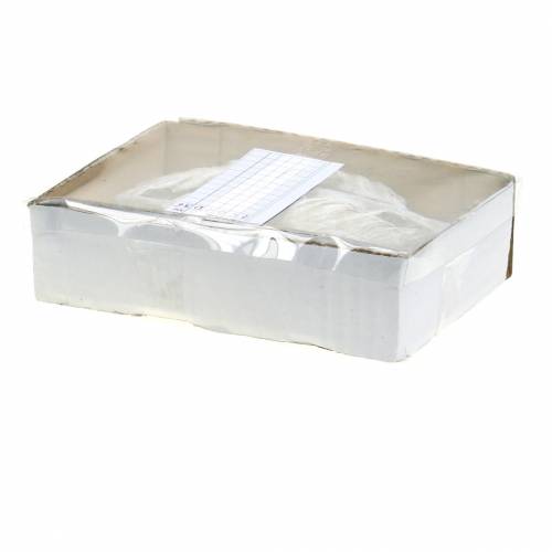 Artikel Grafdecoratie veer 18cm x 6,5cm 4 st