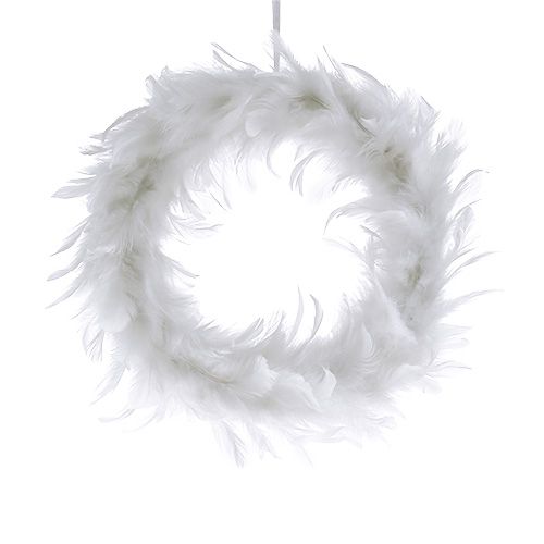 Veerring Ø15cm wit 4st