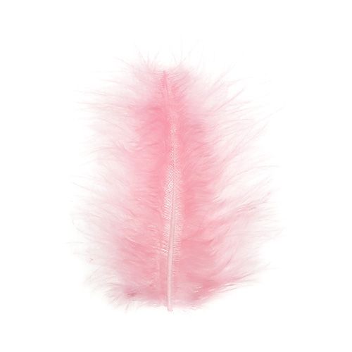 Floristik24 Korte veren 30 g roze
