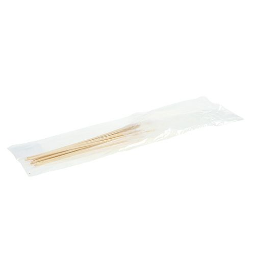 Floristik24 Plakveren wit L35cm 12st