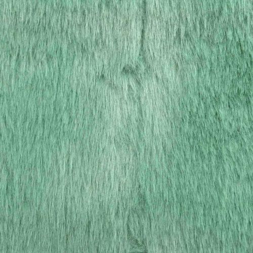 Floristik24 Decoratief bontlint groen imitatiebont mintbont tafelloper 15 × 150cm