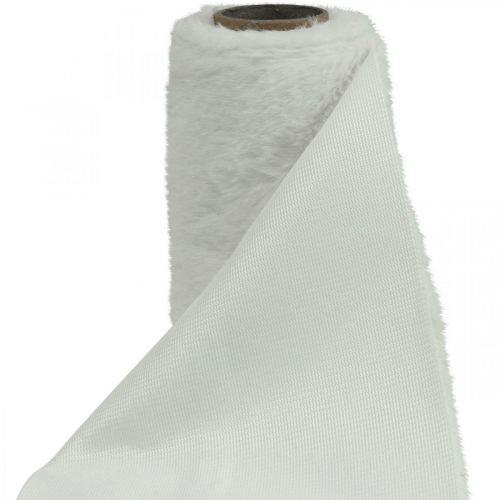Floristik24 Tafelloper imitatiebont wit decoratief bont tafelband 15×200cm