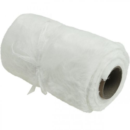 Floristik24 Tafelloper imitatiebont wit decoratief bont tafelband 15×200cm