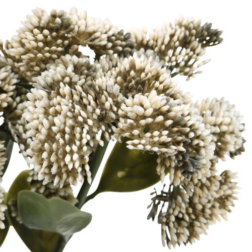 Artikel Muurpeper crème sedum muurpeper kunstbloemen 48cm 4st