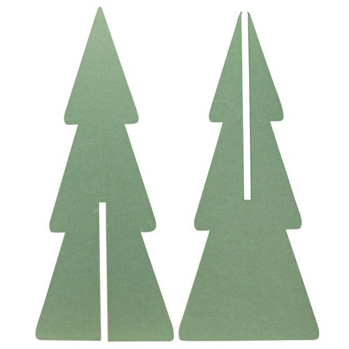 Artikel Vilten kerstboomversiering dennengroen H80cm