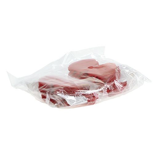 Floristik24 Vilten aardbeien rood 32p