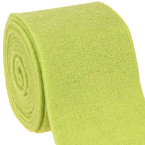 Floristik24 Vilten lint 15cm x 5m groen