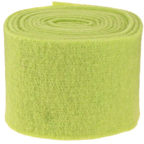 Artikel Vilten lint 15cm x 5m groen