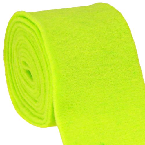 Vilten lint 15cm x 5m groen