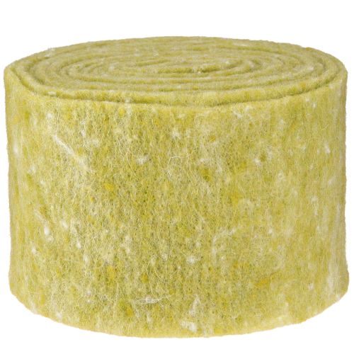 Artikel Vilten lint 15cm x 5m mosgroen