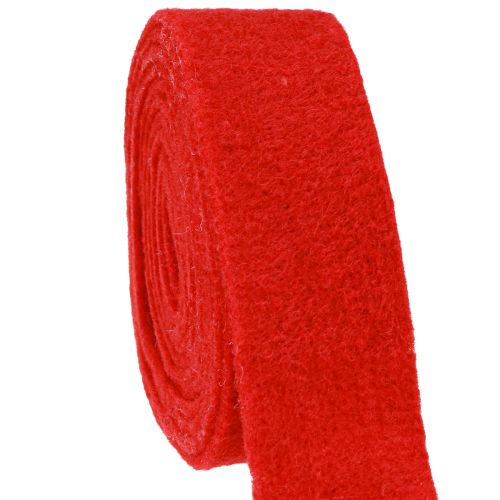 Artikel Viltlint donkerrood 7.5cm 5m