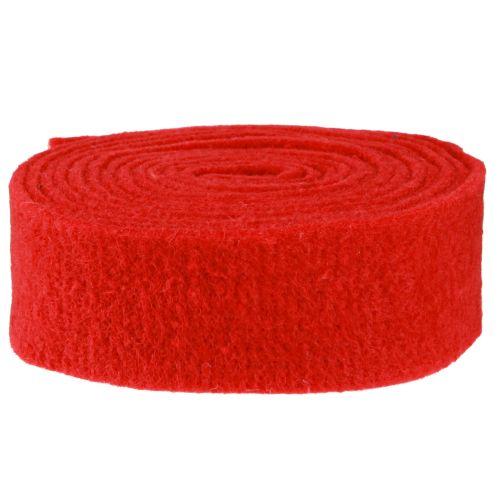 Artikel Viltlint donkerrood 7.5cm 5m