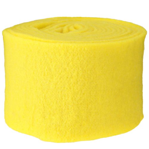 Artikel Vilten lint geel 15cm 5m