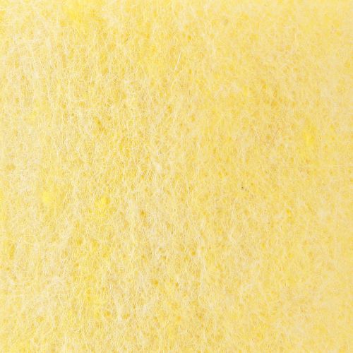 Artikel Vilten lint lichtgeel 15cm 5m