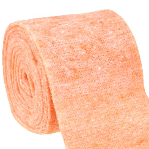 Floristik24 Viltlint oranje 15cm 5m