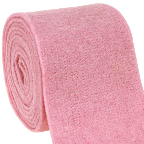 Viltband, pottenband oudroze 15cm 5m