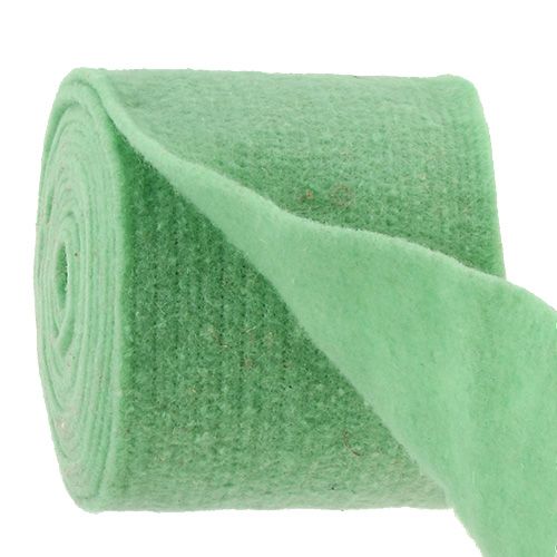 Artikel Vilten tape pottape lichtgroen 15cm 5m