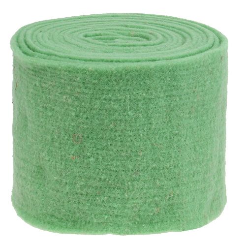 Artikel Vilten tape pottentape lichtgroen 15cm 5m