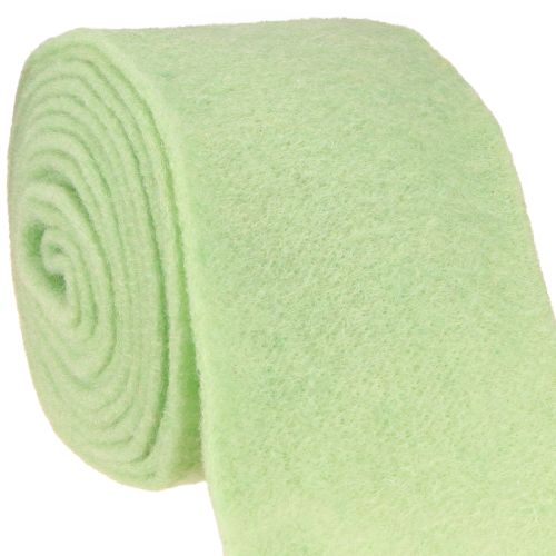 Vilten tape pottentape lichtgroen 15cm 5m