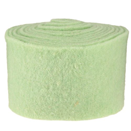 Artikel Vilten tape pottentape lichtgroen 15cm 5m