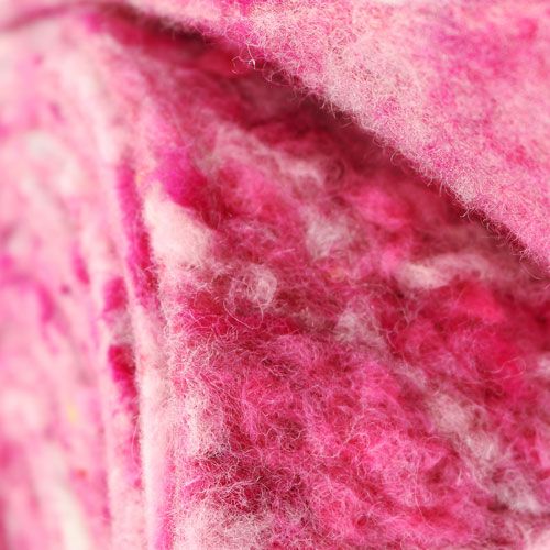 Floristik24 Vilt lint Happy pink 7.5cm 5m