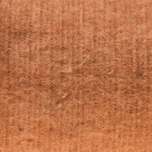 Floristik24 Vilten lint oranje vilt wol wolvilt decoratief lint vilt 15cm×5m