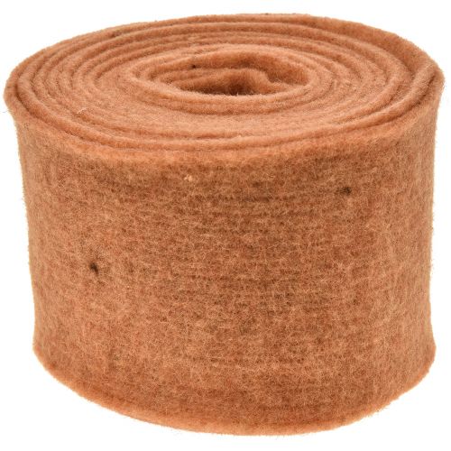 Floristik24 Vilten lint oranje vilt wol wolvilt decoratief lint vilt 15cm×5m