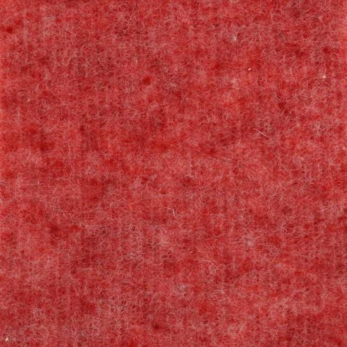 Floristik24 Viltband, potband, wolvilt rood, wit gemêleerd 15cm 5m