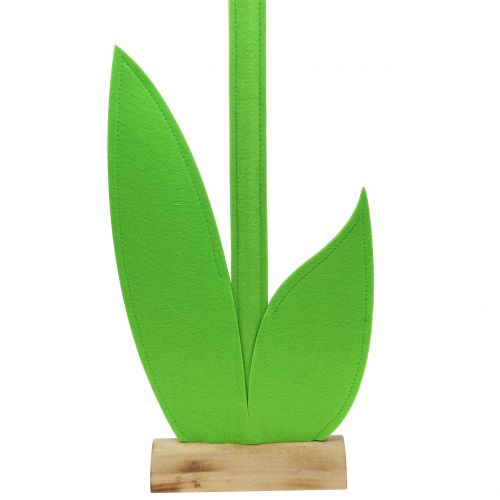 Floristik24 Vilten bloem oranje 87cm