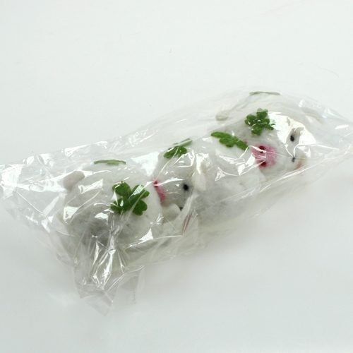 Floristik24 Lucky Pig voelde 7cm 3st