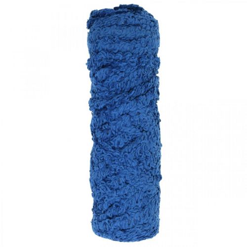 Artikel Viltkoord fleece Mirabell geringd blauw 35m