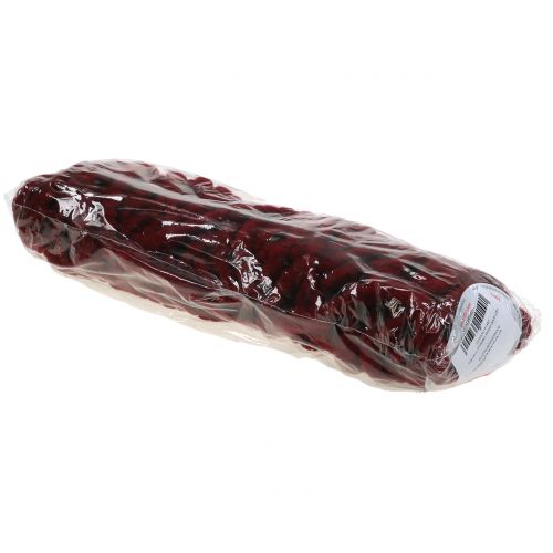 Artikel Viltkoord fluffy Mirabell 25m donkerrood