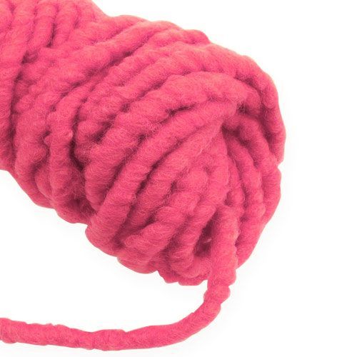 Artikel Vilten koordfleece Mirabell 25m roze