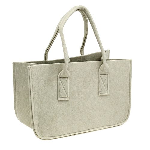 Floristik24 Viltentas 39x25x22cm creme