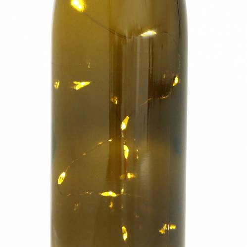 Floristik24 LED flessenlicht warm wit 73cm 15L