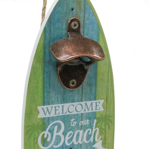 Floristik24 Wandflesopener &quot;Beach Bar&quot; 36cm x 11cm