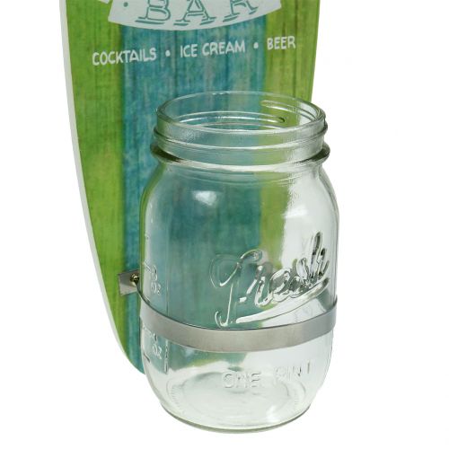 Floristik24 Wandflesopener &quot;Beach Bar&quot; 36cm x 11cm