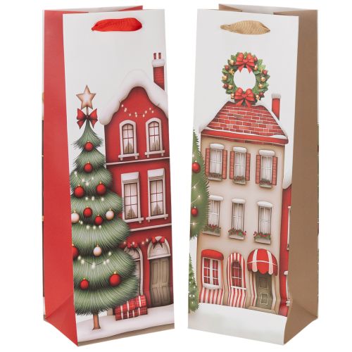 Cadeautasje met fles,